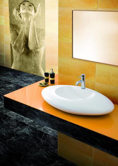 Marmorin fürdőszoba - fürdő / WC ötlet