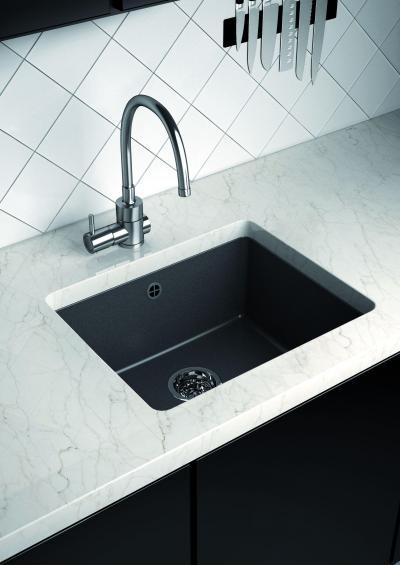 Marmorin konyha - konyha / étkező ötlet, minimál stílusban