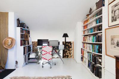 A fotós otthona - dolgozószoba ötlet, modern stílusban