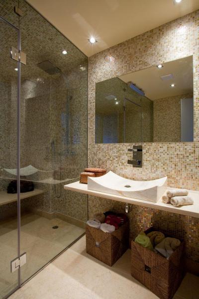 Athéni lakás - fürdő / WC ötlet, modern stílusban