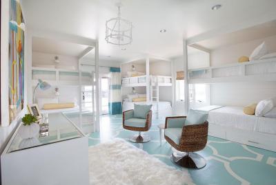 Sokgyerekes szoba - gyerekszoba ötlet, modern stílusban