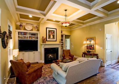 Otthonos nappali - nappali ötlet, klasszikus stílusban