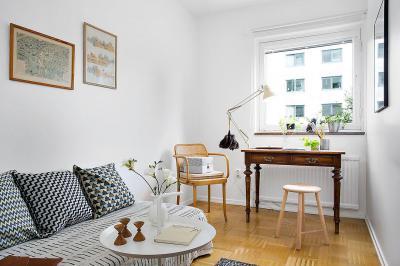 Világos dolgozószoba - dolgozószoba ötlet