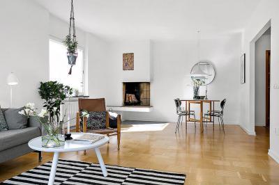 Egyszerű nappali - nappali ötlet