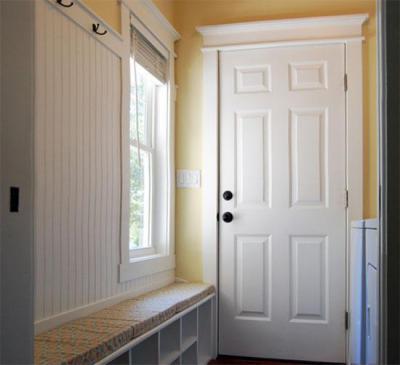 Rendezett előszoba - előszoba ötlet, rusztikus stílusban