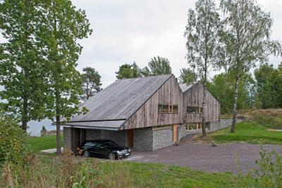 Norvég ház - homlokzat ötlet