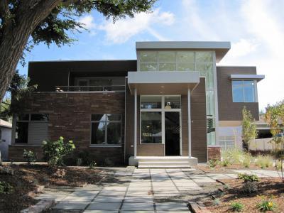 Modern ház - külső továbbiak ötlet, modern stílusban