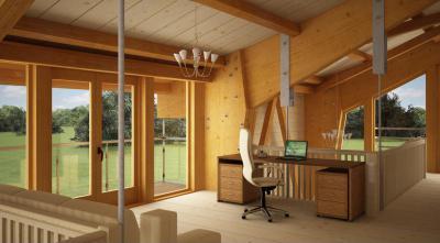 Faház tetőtere - tetőtér ötlet