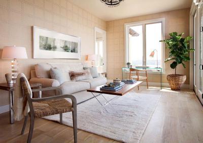 Világos nappali - nappali ötlet, modern stílusban