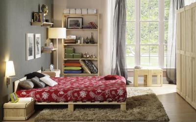 Raklapbútorok74 - háló ötlet, modern stílusban