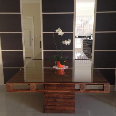 Raklapbútorok79 - konyha / étkező ötlet, minimál stílusban