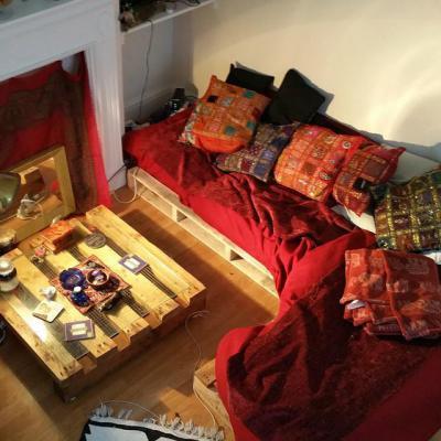 Sarokkanapé - nappali ötlet