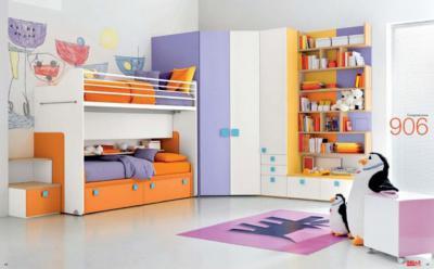 Dekoráld a szobád zsírkrétával - gyerekszoba ötlet, modern stílusban