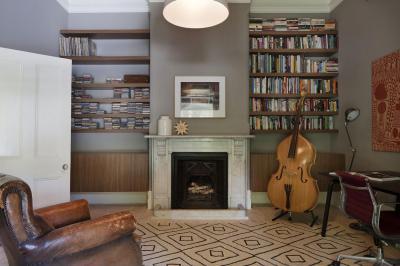 Művészlakás - nappali ötlet