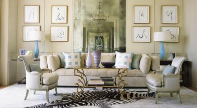 Klasszikus nappali - nappali ötlet, klasszikus stílusban