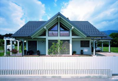 CREATON DOMINO kerámia tetőcserép NUANCE matt fekete engóbozott - tető ötlet, modern stílusban