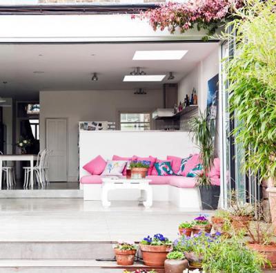 Erkély - erkély / terasz ötlet, modern stílusban