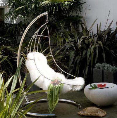 Terasz - kert / udvar ötlet, modern stílusban