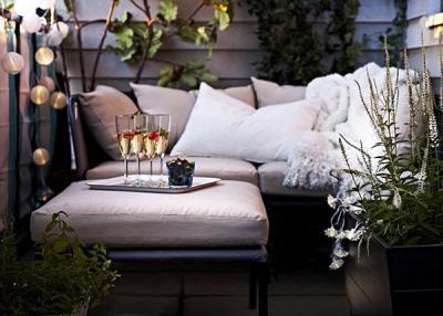 Erkély - erkély / terasz ötlet, modern stílusban