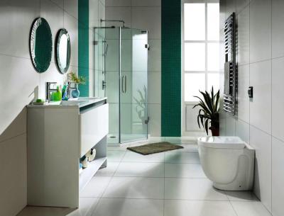 Modern fürdő - fürdő / WC ötlet, modern stílusban