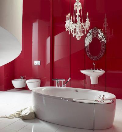 Modern fürdő - fürdő / WC ötlet, modern stílusban