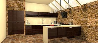 Modern konyha - konyha / étkező ötlet, modern stílusban