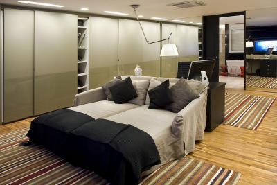 Brazil lakás - háló ötlet, modern stílusban