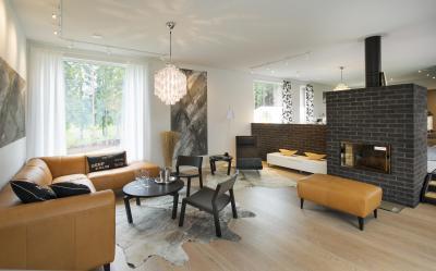 Estelle finn nappali - nappali ötlet, modern stílusban