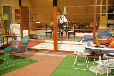 Pop art terasz - erkély / terasz ötlet