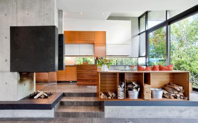 Látványos részletek - nappali ötlet, modern stílusban