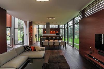 Egyterű nappali - nappali ötlet, modern stílusban