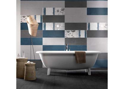 modern fürdőszoba vintage elemekkel - fürdő / WC ötlet, modern stílusban