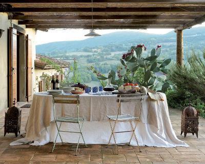 kilátás a dombokra - tetőtér ötlet, mediterrán stílusban