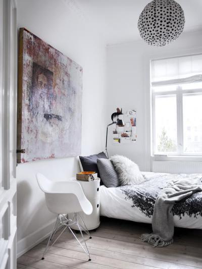 skandináv hatás a hálóban - háló ötlet, rusztikus stílusban