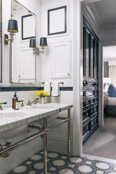 előkelő retro - fürdő / WC ötlet