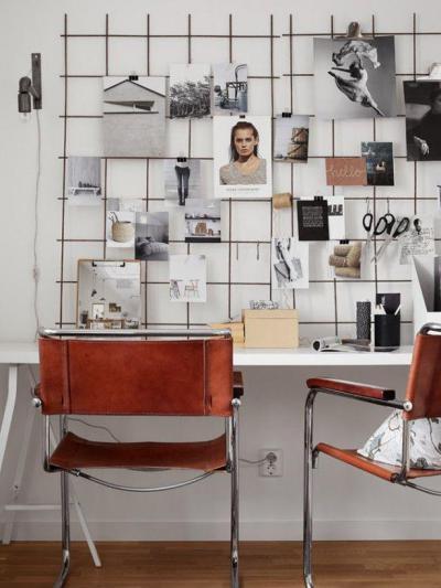 retro dolgozósarok - dolgozószoba ötlet