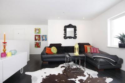 Skandináv stílus - nappali ötlet, modern stílusban