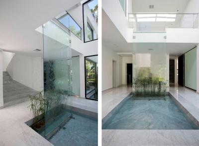 Látványos előszoba - előszoba ötlet, modern stílusban