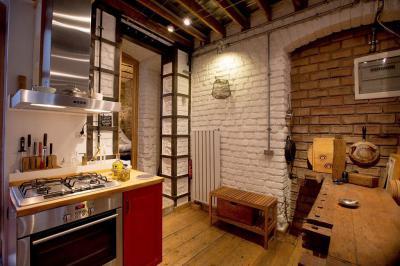 Loftlakás - konyha / étkező ötlet