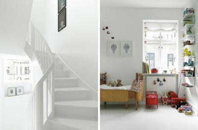skandináv lakás - gyerekszoba ötlet, modern stílusban