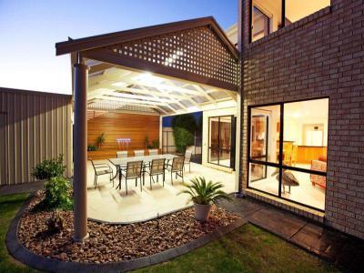 pergola26 - kert / udvar ötlet, modern stílusban