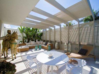 pergola27 - kert / udvar ötlet, modern stílusban