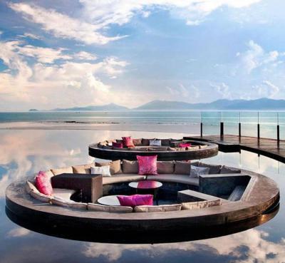 pihenősziget a tengeren - medence / jakuzzi ötlet