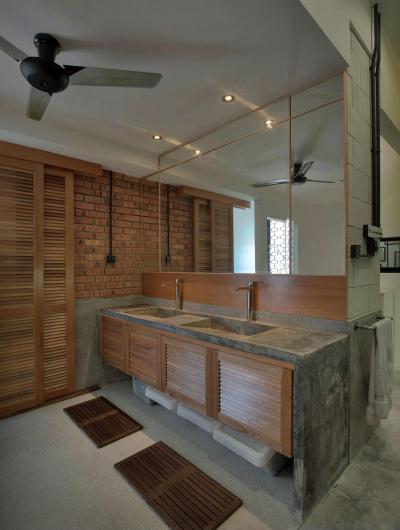 praktikus fürdőszoba - fürdő / WC ötlet, modern stílusban