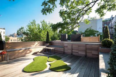 Fával burkolt terasz - erkély / terasz ötlet