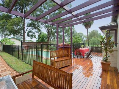 pergola49 - kert / udvar ötlet, modern stílusban