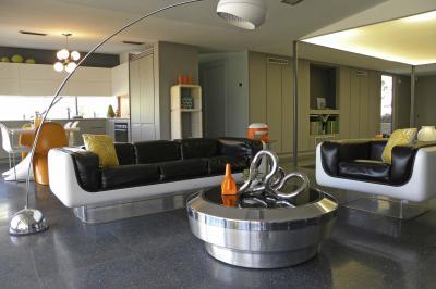 Futurisztikus nappali - nappali ötlet