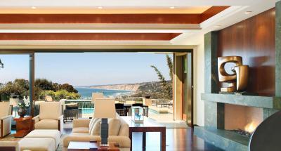 Panoráma - nappali ötlet, modern stílusban