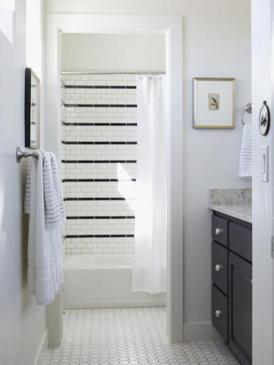 Modern fürdő - fürdő / WC ötlet, modern stílusban