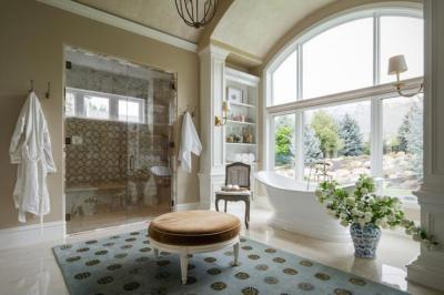 Modern fürdő - fürdő / WC ötlet, modern stílusban